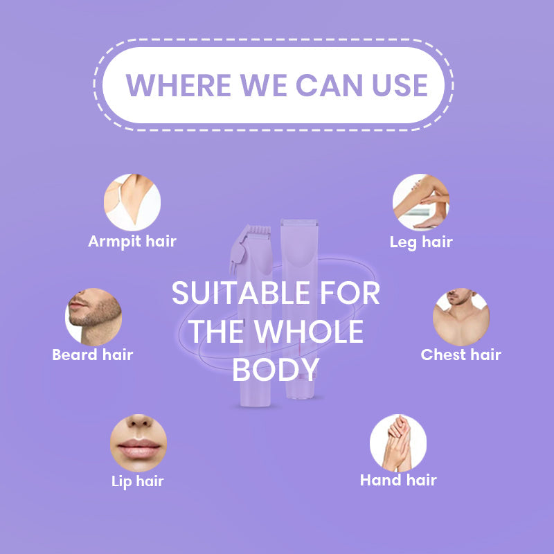 2-in-1 Women's Body Shaver
