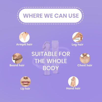 2-in-1 Women's Body Shaver