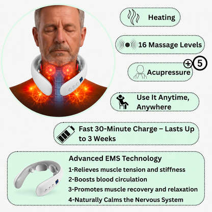 TheraPro™ Neck Massager | At-Home Relief for Neck Tension