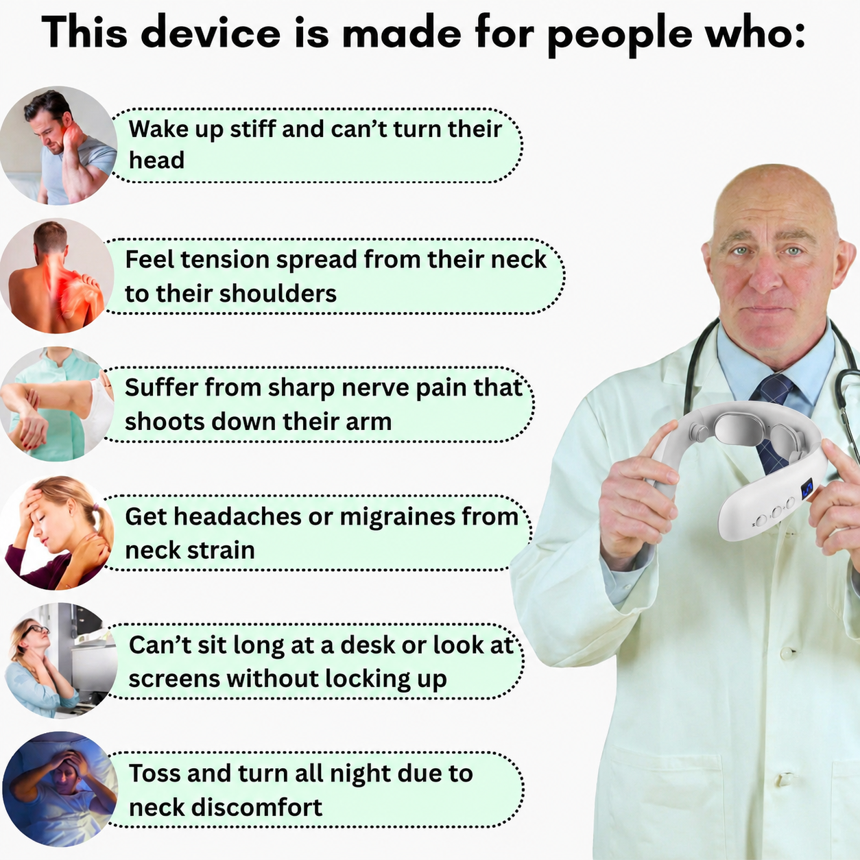 TheraPro™ Neck Massager | At-Home Relief for Neck Tension