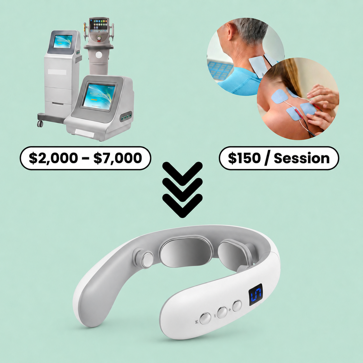 TheraPro™ Neck Massager | At-Home Relief for Neck Tension
